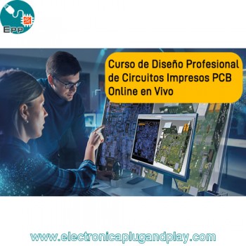 Curso Diseño Profesional de Circuitos Impresos Online en Vivo